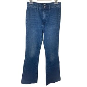7 For All Mankind Split Leg Flare Jeans